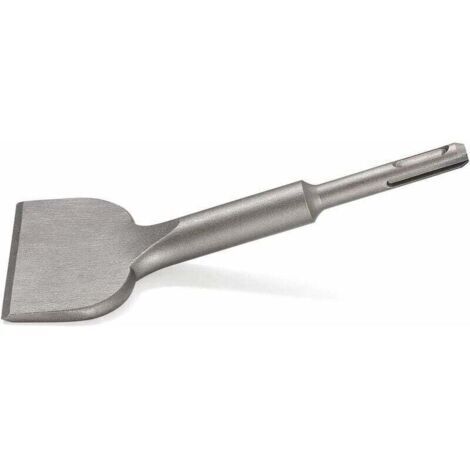 Burin SDS PLUS Carrelage, 165mm x 75mm Série d'élargissement de Haute Qualité, Ciseau à Tuiles Courbé Ciselé pour la Céramique et Les Carreaux de Sol