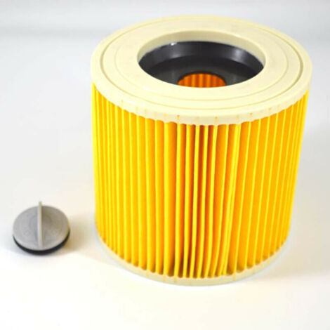 royaluxe - Lot De 1 Filtres pour Aspirateur Professionnel Kärcher , Filtre Hepa Accessoire de Remplacement Aspirateur de Chantier Eau Poussière et Cendre , Pièces Détachées Karcher SE 4002 ,WD2, WD3 P (1/5)