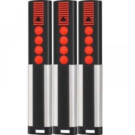 Lot de 3 868MHz Telecommande Portail, Telecommande Porte de Garage Compatible avec Telecommande 4020 TX03-868-4, 4026 TX03-868-2, 4020V000, 4026V000, Bip Portail Porte De Garage, 4 Canaux