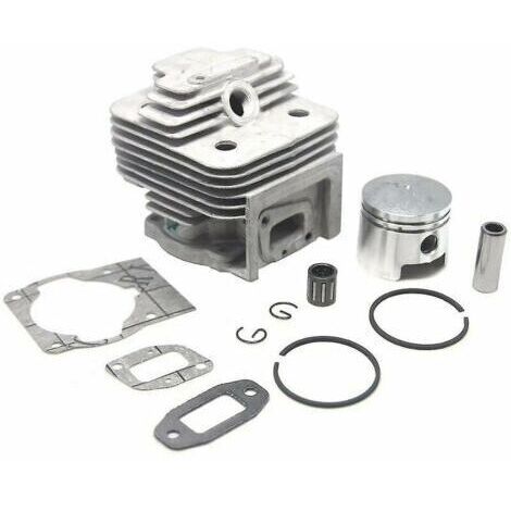 QORVA-Cylindre et piston ALOVEZ 44mm 52cc – Kit de remplacement pour tronçonneuses 1E44F-5, BG520, CG520 – Matériau métal durable