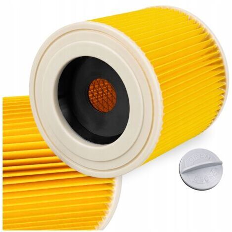 FILTRE POUR ASPIRATEUR KARCHER SE400 PLUS KWD V-12 V-15 V-17 WD3 WD2 (1/5)