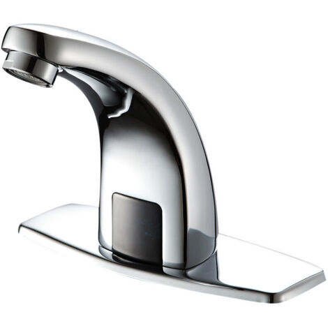 Robinet sans Contact Automatique Infrarouge Capteur Robinetterie lave main de Lavabo de Cuisine et Salle de Bain