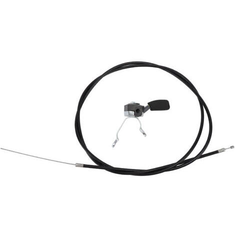 Câble d'accélérateur 63 pouces (160cm) pour moteurs GX140 GX160 GX200 5.5HP 6.5HP, en acier inoxydable ABS, pour générateur et pompe à eau, kit avec accessoires de rechange.