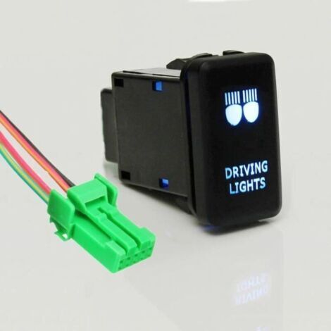 Interrupteur OEM Replacement LED pr Toyota Landcruiser Hilux Prado FJ 12V TYPE D TU