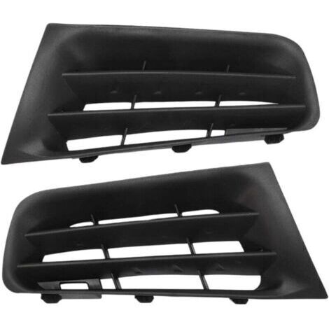 2 x Grilles de calandre noires droite et gauche 7701474478 pour Megane 2 Phase II