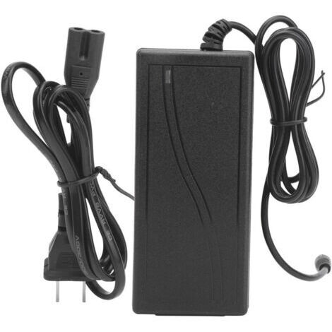Chargeur pour Scooter Électrique 42V 2A, Adaptateur Secteur 100‑240V avec Prise US pour Batterie Lithium