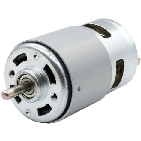 Kcvv – Moteur électrique 12V 12000 rpm – Couple élevé pour outils électriques – Roulement à billes avec ventilateur de refroidissement