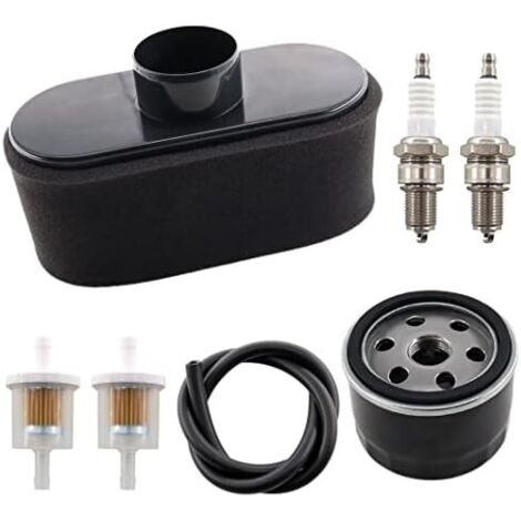 VURAHOME - Filtre à air avec pré-filtre à huile Bougie dallumage pour Kawasaki FR651V FR691V FR730V FS481V FS541V FS600V FS651V FS691V FS730V Moteur 4 temps de rechange 11013-7047 11013-0752 11013-704