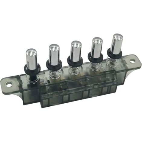 Interrupteur à bouton-poussoir 3 positions pour hotte de cuisine – AC 250V, 4A – Matériau durable pour usage professionnel – Remplacement facile (1/4)