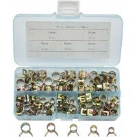 10x colliers de durite clip à ressort 6mm - 8mm tuyau carburant essence tondeuse tracteur