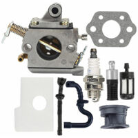 C1Q-S57B Kit carburateur pour tronçonneuses Stihl MS180 / MS170 / MS 170C / MS 180C / 017/018 Remplacement du joint de bougie du filtre à air C1Q-S57A 1130120 0603