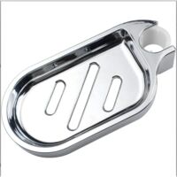 Porte-savon pour barre de douche 22 mm, porte-savon de douche en plastique ABS, porte-savon de douche