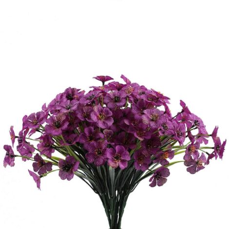 Offres de liquidation  Fleurs artificielles violettes Amvlyk pour l'extérieur (1/3)
