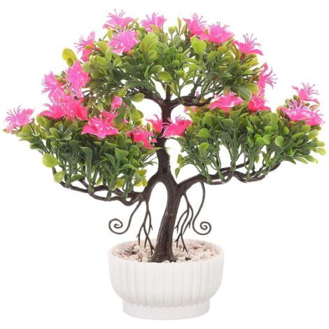 Plante artificielle en pot, bonsaï artificiel, décoration végétale artificielle, plante artificielle en pot, fausse plante (1/3)