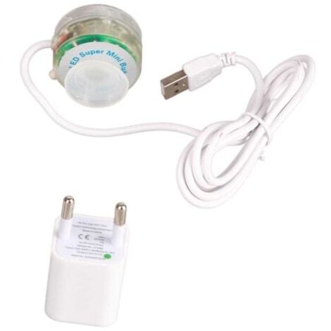Lampe à bulles LED pour aquariums - Lumière colorée étanche - Accessoires pour aquarium (110-220 V) - UE (1/5)