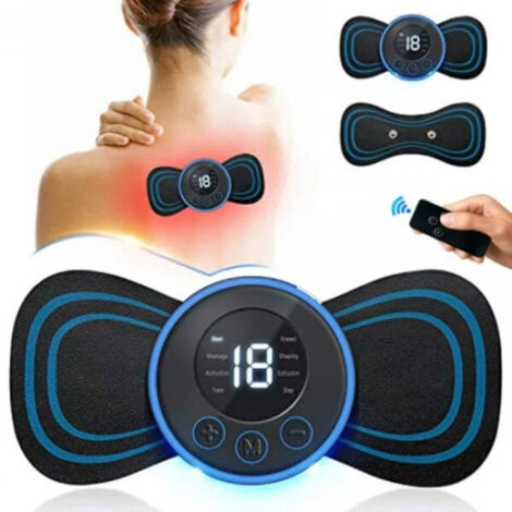Massage du dos, de la nuque et des épaules - massage sans fil à la lumière bleue (1/5)