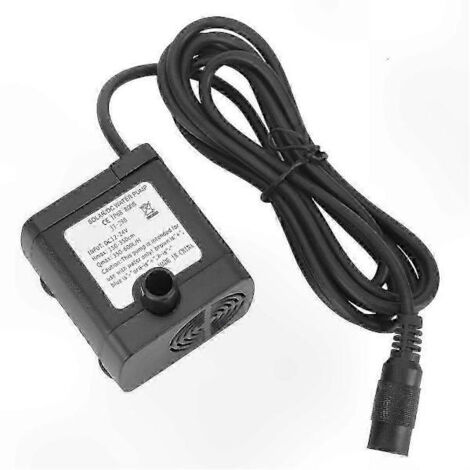 Pompe solaire submersible 24 V pour fontaines et jeux d'eau de jardin (1/5)