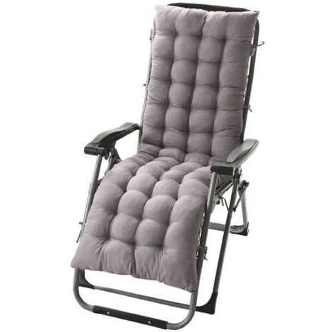 Coussin bain de soleil 155 x 48 x 8 cm – Tissu polyester résistant – Fixation par sangles – Confort optimal pour mobilier d'extérieur – Andiamo