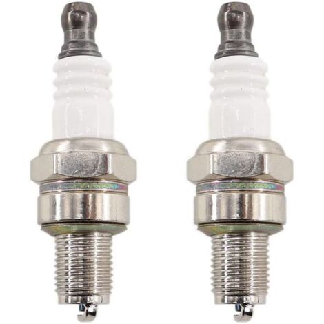 Lot de 2 bougies d'allumage pour Stihl MS170 MS171 MS181 MS211 MS231 MS241 MS251 FS90 FS100 FS110 BG56 BG66 BG86 BR500 BR550 BR600 Remplace Bosch USR7AC NGK 33. 65 CMR6H (1/4)