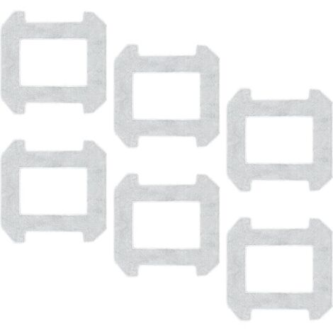 6 pièces pièce de rechange pour serpillières pour Dreame C1 /C1 Station chiffons de lavettes Robot accessoires en tissu de nettoyage chiffon de nettoyage (1/5)