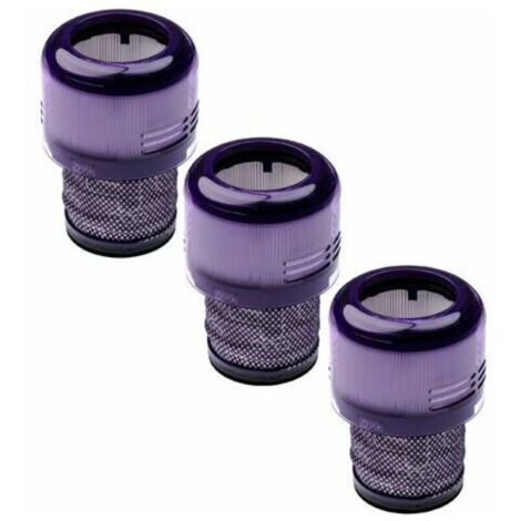 Kit de 3x Filtres d'aspirateur compatible avec Dyson V11 Outsize. V15 Detect Absolute aspirateur sans-fil - Filtre anti-saleté (1/3)