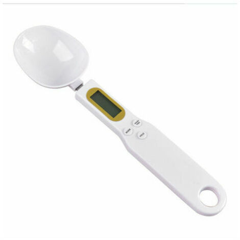 Balance de cuillère numérique pour Aliments de Cuisine Haute précision Petite échelle avec Fonction Tare Peser et mesurer 1.1 LB / 500 g (0.1 g) d'échelle de milligrammes. Blanc Fonepro (1/4)
