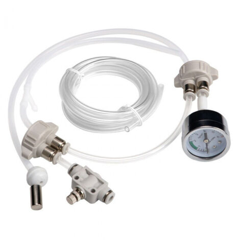 DIY Système CO2 pour Aquarium Plante. accessoires d'aquarium CO2. DIY Générateur de CO2 avec Testeur de Pression et Valve de Contrôle du Flux d'air pour Plantes et Aquarium (1/5)