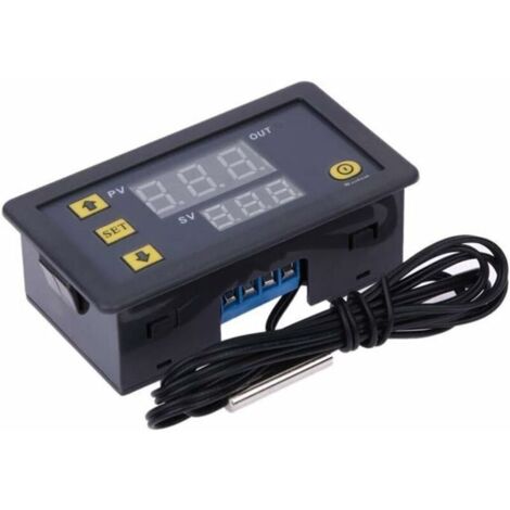 12V 20A W3230 LCD Thermostat Numérique Contrleur Régulateur Régulateur Alarme Haute Température (1/5)