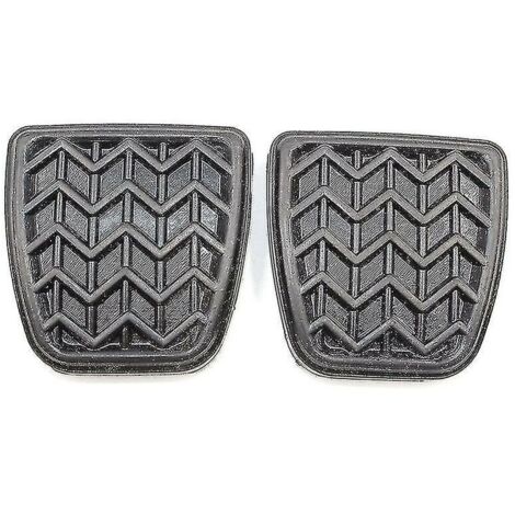 2 pièces de pédale de frein d'embrayage en caoutchouc pour Toyota Camry Hilux Vigo Kun