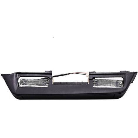 Lumière de plaque d'immatriculation arrière pour Mitsubishi Pajero – Plastique noir – Installation facile – Éclairage LED haute fiabilité