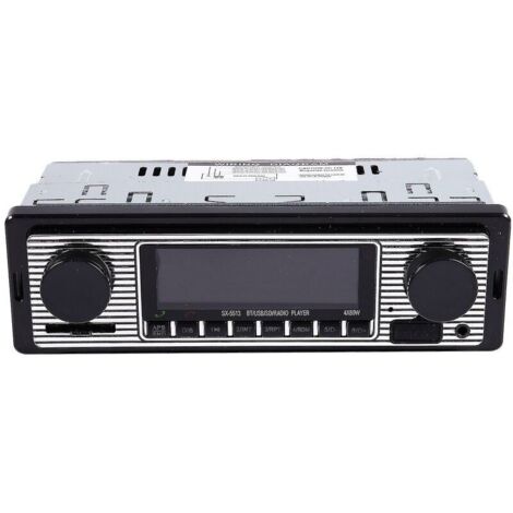 Bluetooth Vintage Car Radio Mp3 Player Stereo Usb Aux Classic Car Stereo Audio