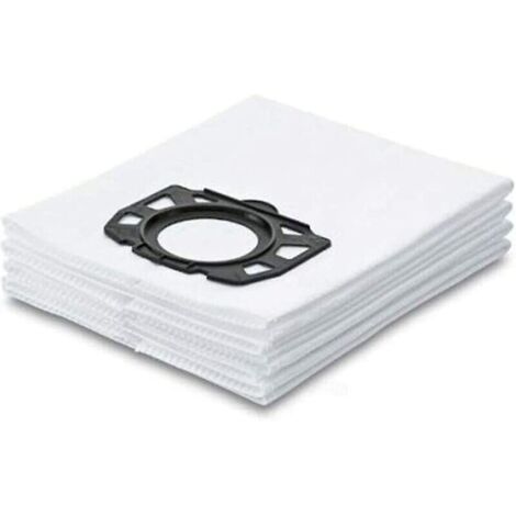 Accessoire pour aspirateur Lot de 6 sacs filtrants de rechange pour Karcher Mv4 Mv5 Mv6 Wd4 Wd5 Wd6. compatibles avec Karcher Wd4000 à Wd5999 (1/4)