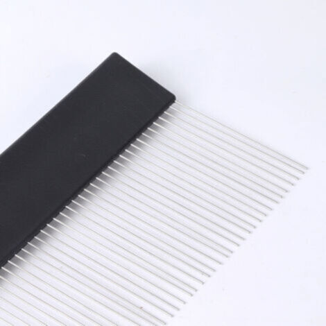 Outil de Texture Murale Acier Inoxydable Peigne à Grain pour Peinture Artistique Scarificateur pour Plâtre Accessoire Diy pour Décoration Intérieure avec Effet Lin sur Murs (1/4)