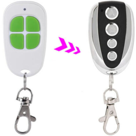 1 x AAM0085 Télécommande Motorisation Portail Portes de Garage 4-Canaux 433.92MHz Garantie de 3 Ans. Compatible avec les portes de garage modèle "SCS"