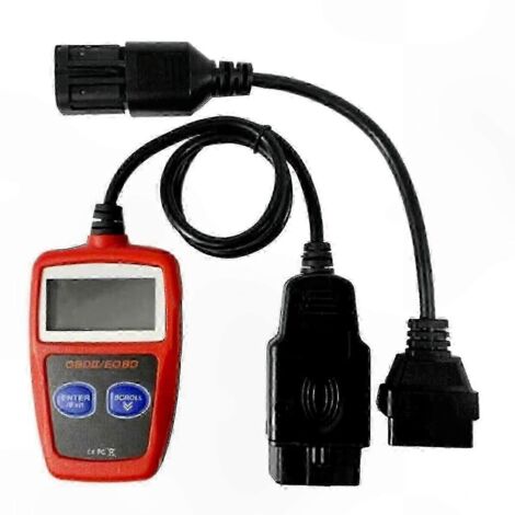 Scanner OBD2 pour motos et quads avec adaptateur de diagnostic à 8 broches et fonctionnalité MS309