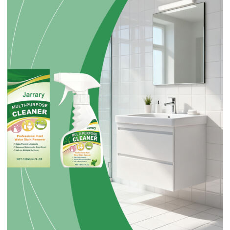 Jarrary Multi-Purpose Cleaner: Gently removes dirt and grime multi-purpose cleaner helps with whole-house cleaning. 120ml (1/5)