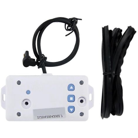 Butée de porte à enroulement pour moteur tubulaire externe 433 Hz, arrêt en cas de résistance, câble d'1 mètre inclus (1/5)