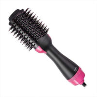 Ce sèche-cheveux et volumisateur 8 en 1 comprend un peigne séchoir, un sèche-cheveux à air chaud et un peigne séchoir rotatif pour un séchage et un coiffage rapides.