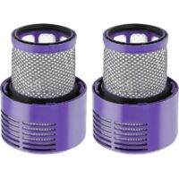 Paquet de 2 filtres de remplacement V10 pour Dyson Cyclone Series. Cyclone V10 Absolute. Cyclone V10 Animal. Cyclone V10 Motorhead. Cyclone V10 Total Clean. Sv1