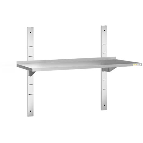 Etagère murale en inox 1000 x 300 mm PREMIUM - GOLDINOX (1/4)
