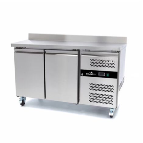 Table réfrigérée adossée Tropicalisée 2 portes PREMIUM - GOLDINOX