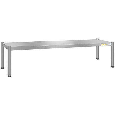 Passe-plat inox 1800 x 350 mm - Hauteur 400 mm PREMIUM - GOLDINOX (1/4)