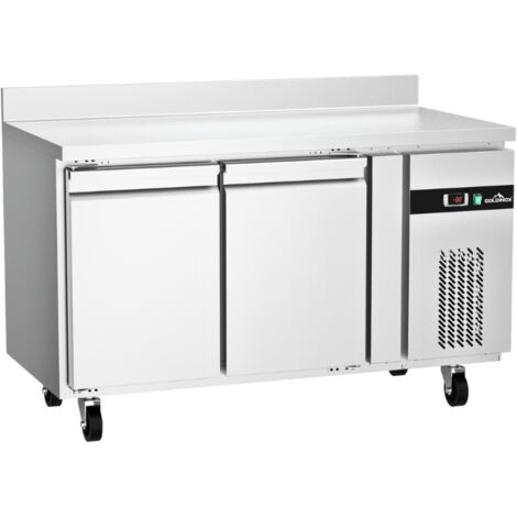 Table réfrigérée adossée Tropicalisée 2 portes PREMIUM - GOLDINOX
