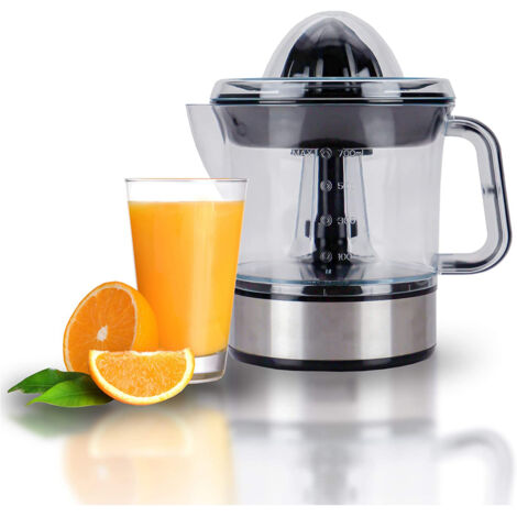 presse-fruits électrique à haut rendement –Extracteur de jus rotatif à double sens, extracteur de jus en acier inoxydable (1/5)