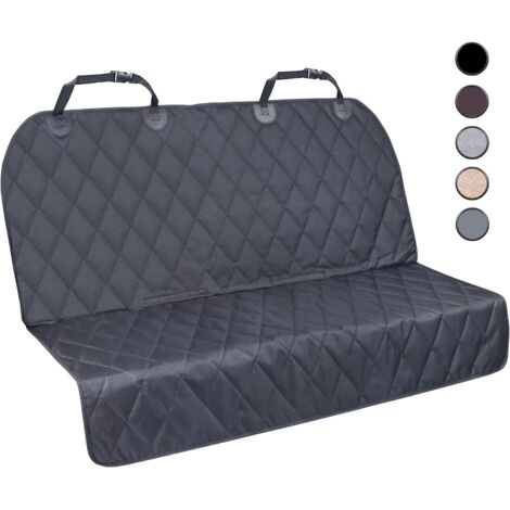 Housse de siège auto pour animaux, protection imperméable pour siège arrière, convient aux berlines et SUV, petite taille, noire. (1/5)
