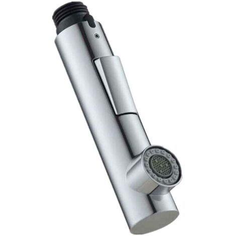 Pommeau de robinet de cuisine moderne à double fonction, mitigeur extractible, pommeau de douche de remplacement pour évier. (1/4)
