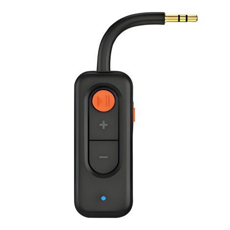 Adaptateur Bluetooth pour voiture et émetteur TV BT5.4 avec entrée auxiliaire 3,5 mm et fonction mains libres (1/5)