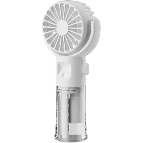 Ventilateur brumisateur portable, mini ventilateur portable rechargeable, ventilateur portable à 4 vitesses, ventilateur portable USB, accessoires de voyage pour l'extérieur (1/5)