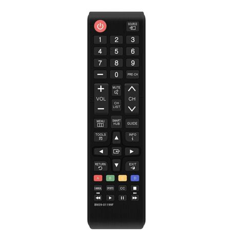 Télécommande universelle pour téléviseurs Samsung, compatible avec les téléviseurs LCD, LED, HDTV et 3D Smart de Samsung. (1/5)