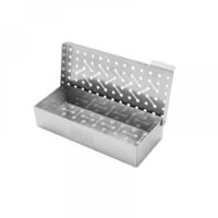 Boite de fumage,Boîte à Fumer, boîte à Fumer, Housse Portable, résistante aux Hautes températures, boîte à Barbecue d'extérieur, Fournitures de Barbecue pour Barbecue- pour barbecues à gaz